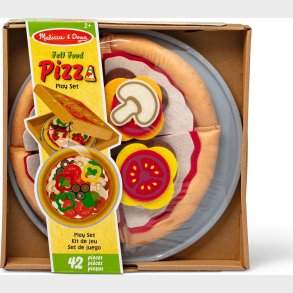 Melissa & Doug - Fdevarelegetj Felt Food Pizza Set