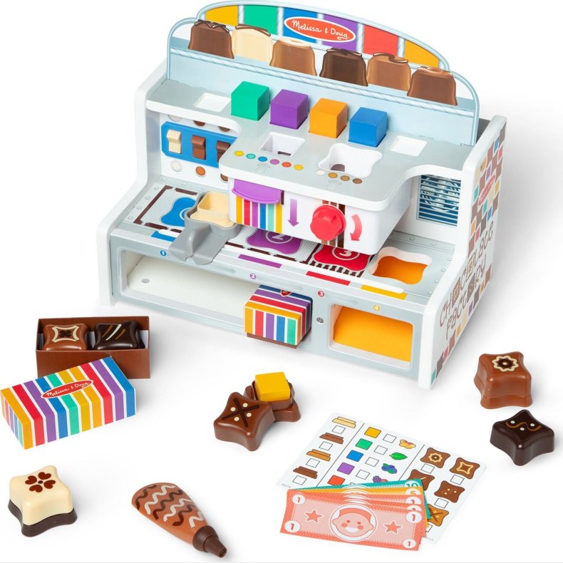 Melissa & Doug - Chocolate Factory Play Set - Chokoladefabrik