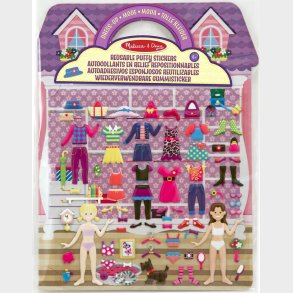 Melissa & Doug - Reusable Puffy Stickers Playset Dress-up