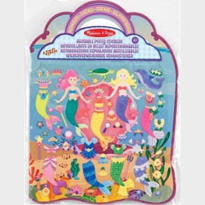 Melissa & Doug - Reusable Puffy Stickers Playset Mermaid