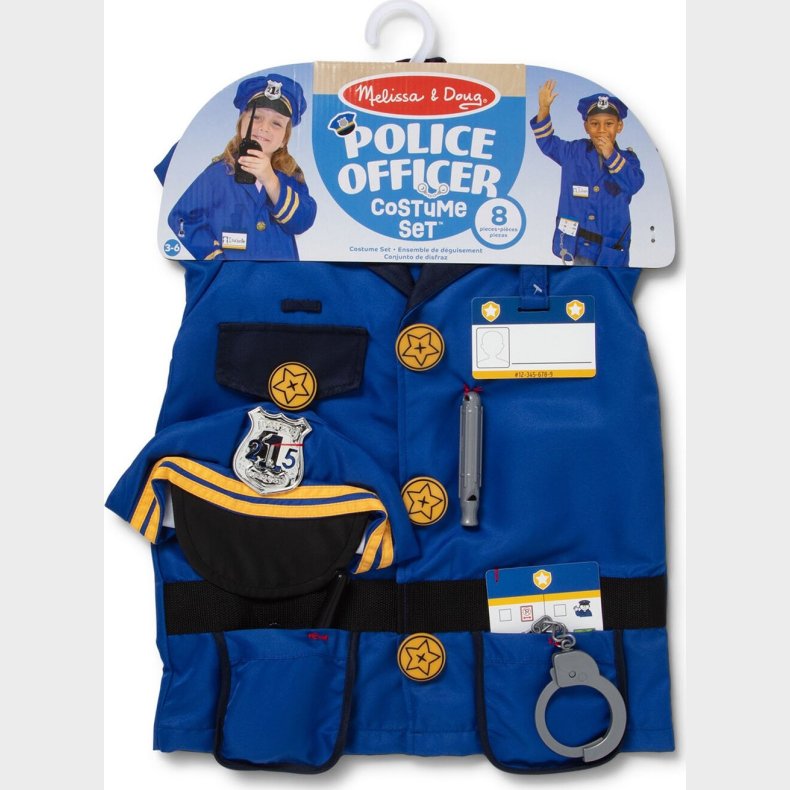 Melissa & Doug - Role Play Costume Set Police Officer