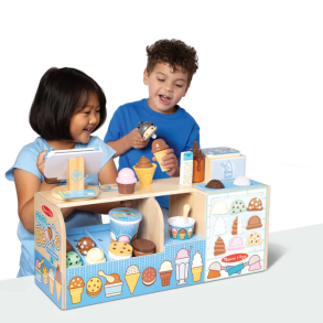 Melissa & Doug | Iskiosk af tr, 42 dele