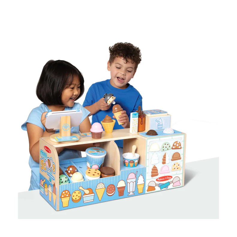 Melissa & Doug | Iskiosk af tr, 42 dele