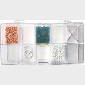 Me & My Box - Diy reringe Kit Med Perler - Slvbelagt 925