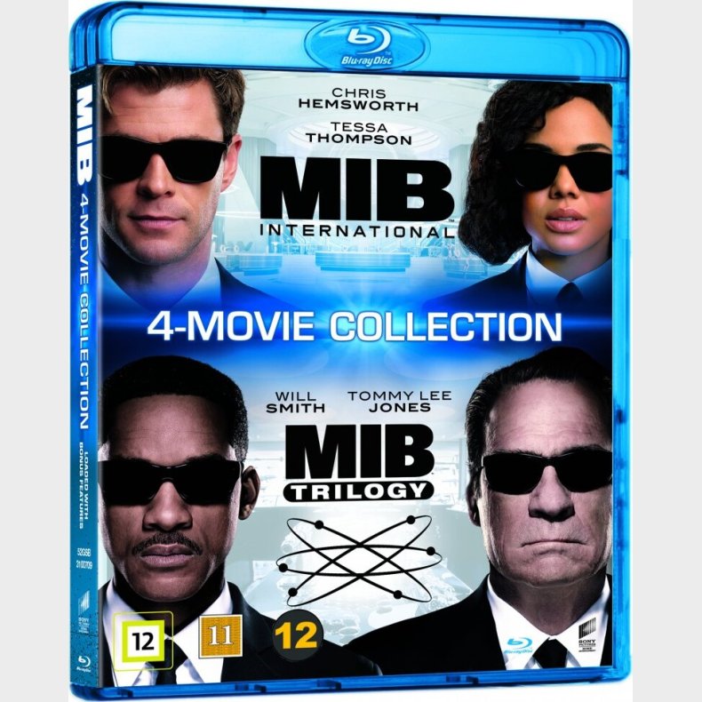 Men In Black 1-4 - Blu-Ray