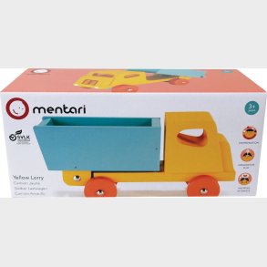 Mentari - Gul Lastbil Med Vippelad