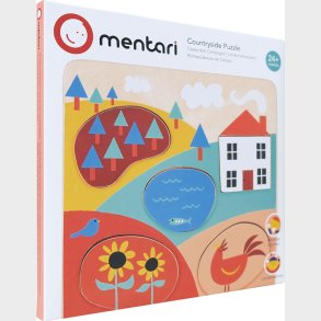 Mentari - Mit Frste Puslespil 5 Brikker - P Landet