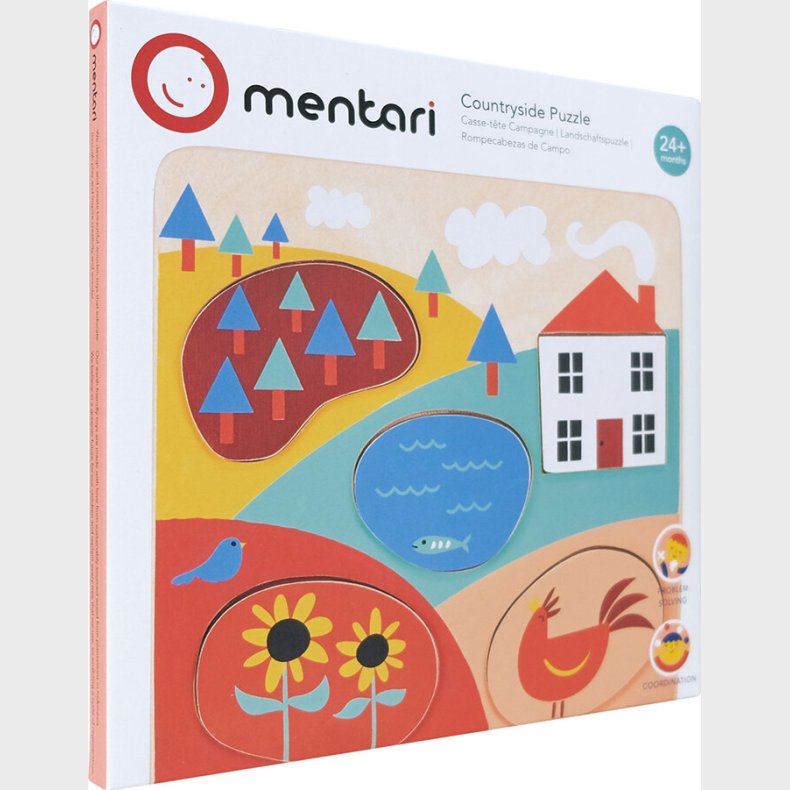 Mentari - Mit Frste Puslespil 5 Brikker - P Landet