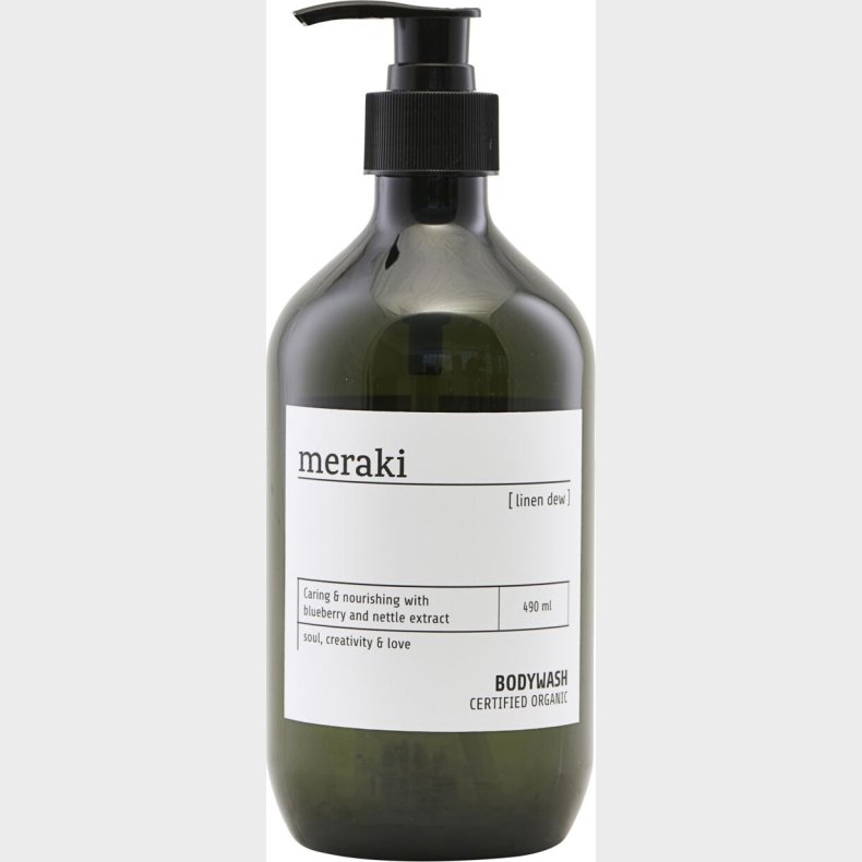 Meraki - Body Wash - Linen Dew - 490 Ml