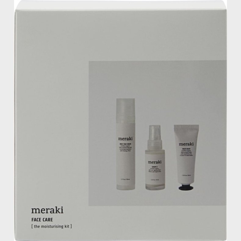 Meraki - Gaveske - Ansigtscreme, Serum Og Multi Balm