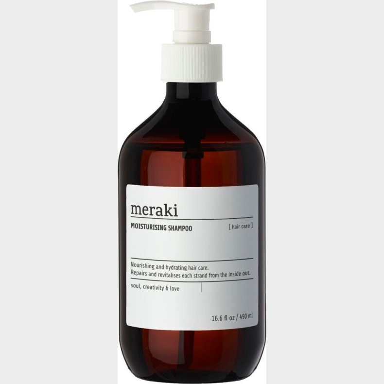 Meraki - Moisturising Shampoo - Nrende Og Fugtgivende 490 Ml