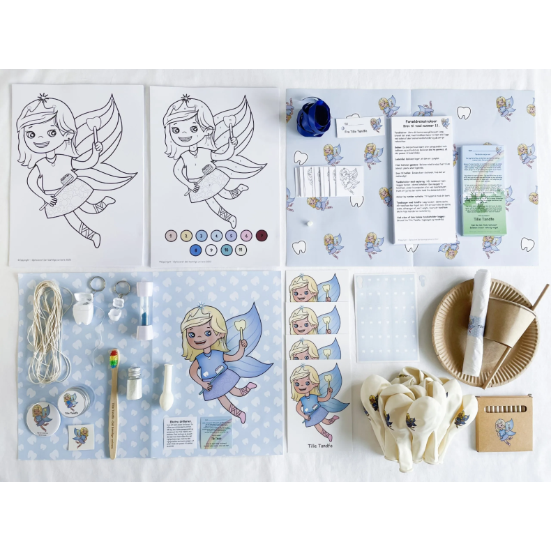 Det Barnlige Univers | Besg fra Tille Tandfe - Stor pakke