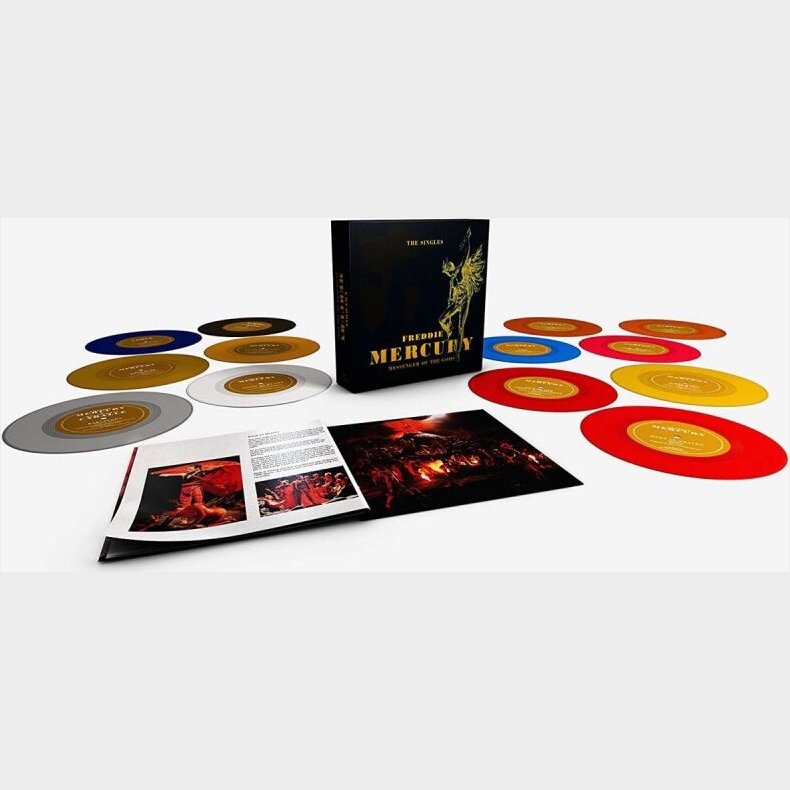 Freddie Mercury - Messenger Of The Gods - The Singles Collection - 7" - Vinyl Lp