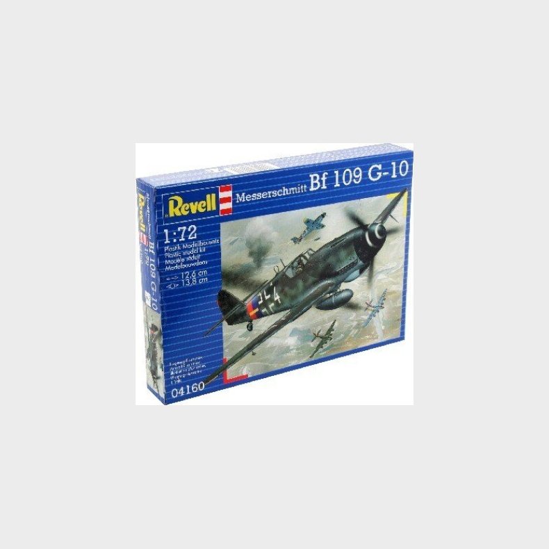 Revell - Messerschmitt Bf 109 G-10 Modelfly - 1:72 - 04160
