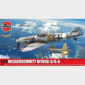 Airfix A17003 - Messerschmitt Bf109g-5/g-6 Bygges�t - 1:24