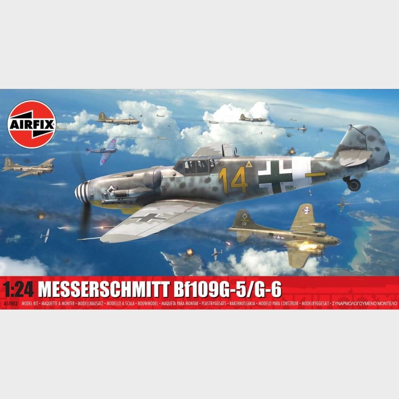 Airfix A17003 - Messerschmitt Bf109g-5/g-6 Bygges�t - 1:24