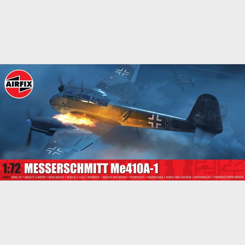 Airfix - Messerschmitt Me410a-1 Fly Byggest - 1:72 - A04069