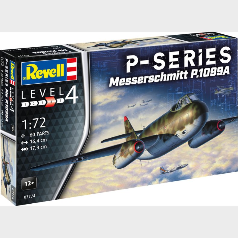 Messerschmitt P.1099a - P-series 1:72 - 03774 - Revell