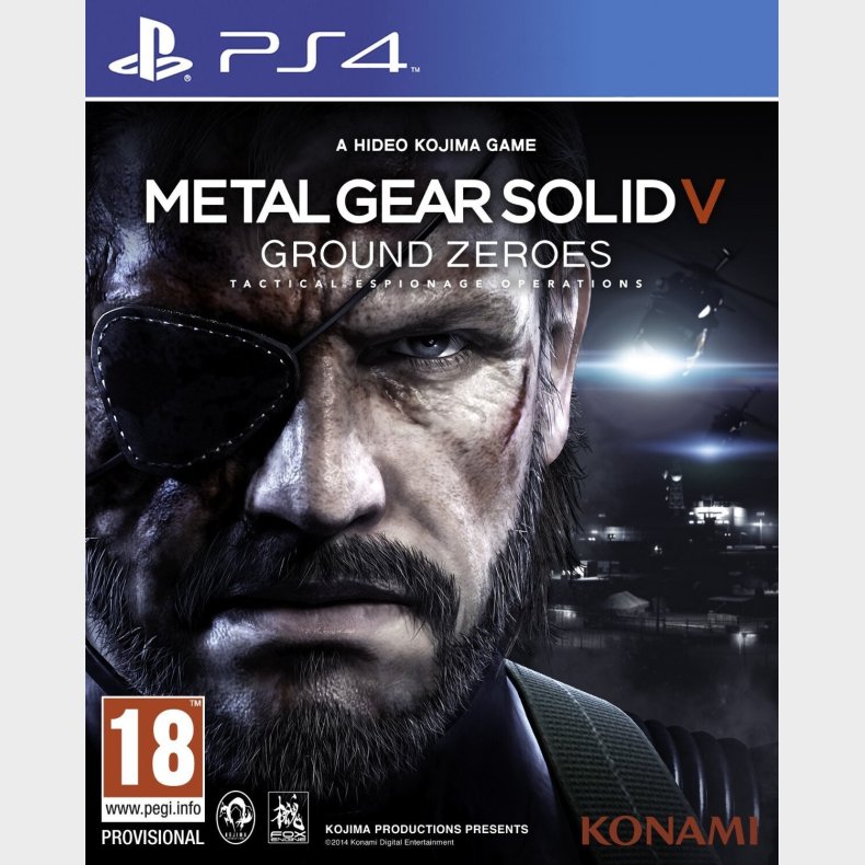 Metal Gear Solid: Ground Zeroes - PS4