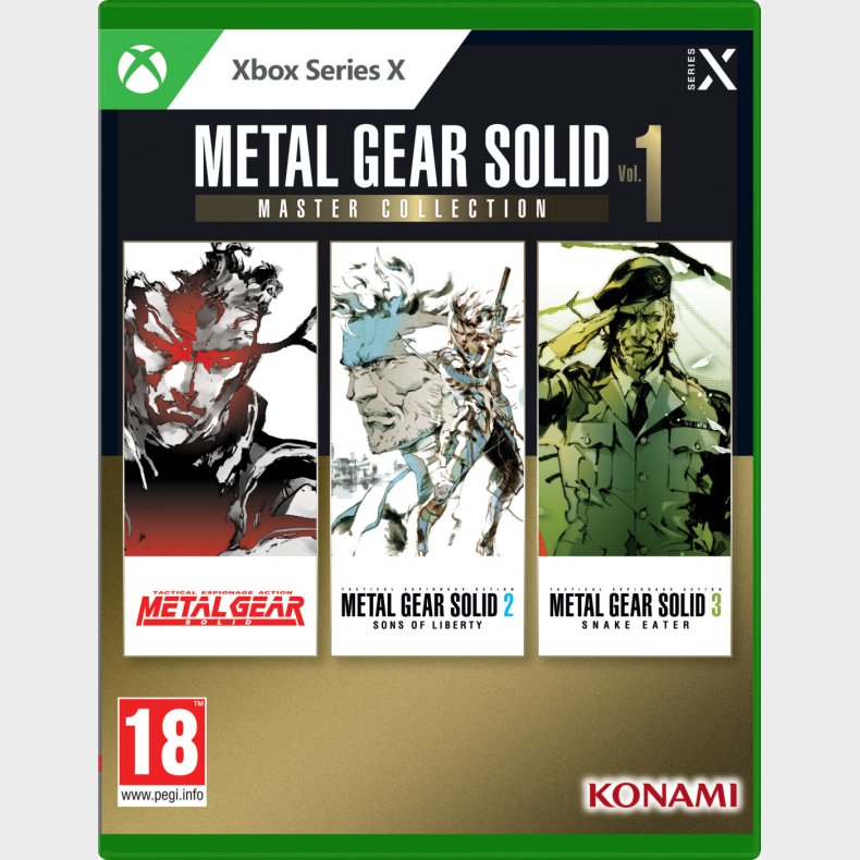 Metal Gear Solid: Master Collection Vol 1 - Xbox Series X