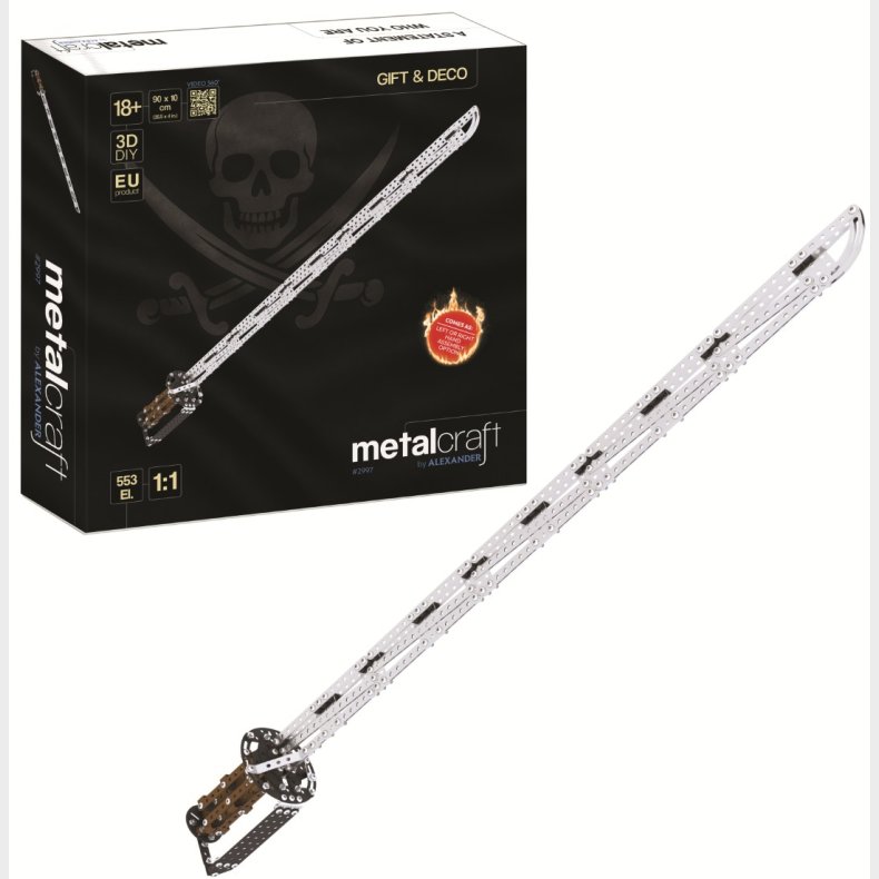 Metalcraft DIY 3D Piratsv�rd Metal Bygges�t