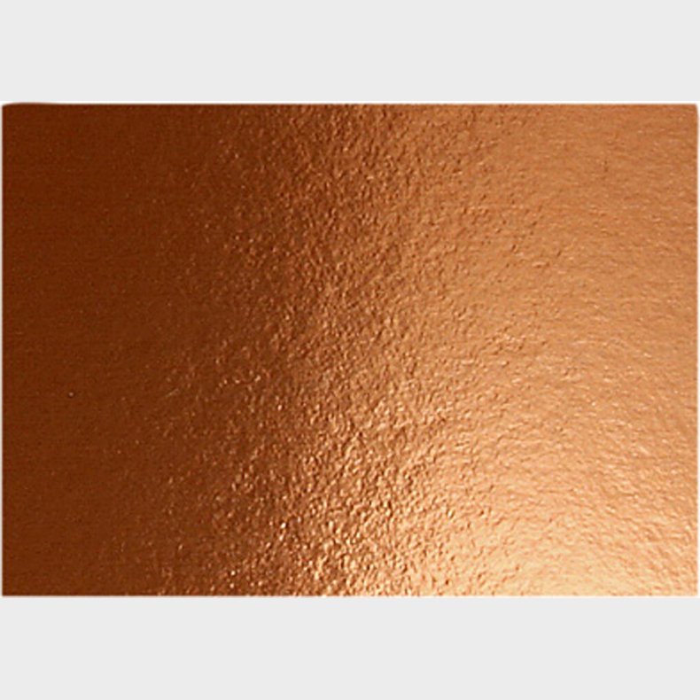 Metalkarton - A4 - 210x297 Mm - 280 G - Kobber - 10 Ark
