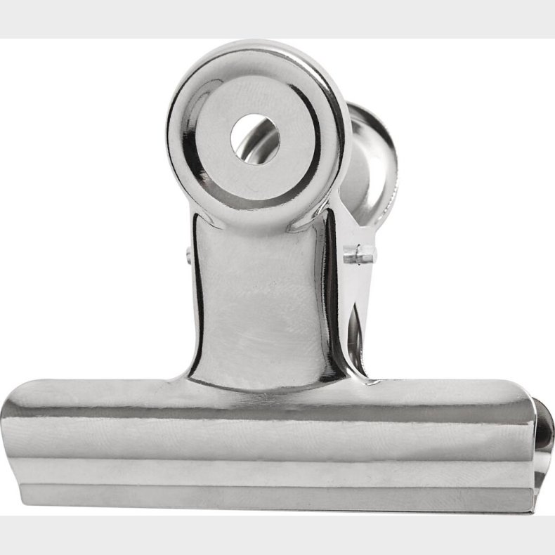 Metalklemme - B 7,5 Cm - S�lv - 6 Stk.