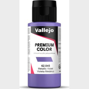 Vallejo - Premium Airbrush Maling - Metallic Violet 60 Ml