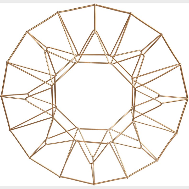 Metalophng - Ring -  28 Cm - Messing - 1 Stk.