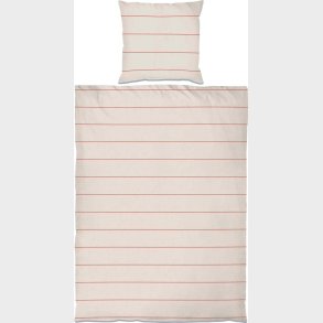 Mette Ditmer - Align Organic Bedding 140 X 200 Cm - Bright Red