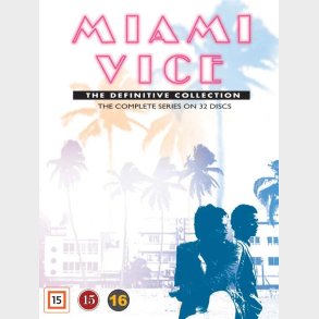 Miami Vice - Den Komplette Serie - DVD - Tv-serie