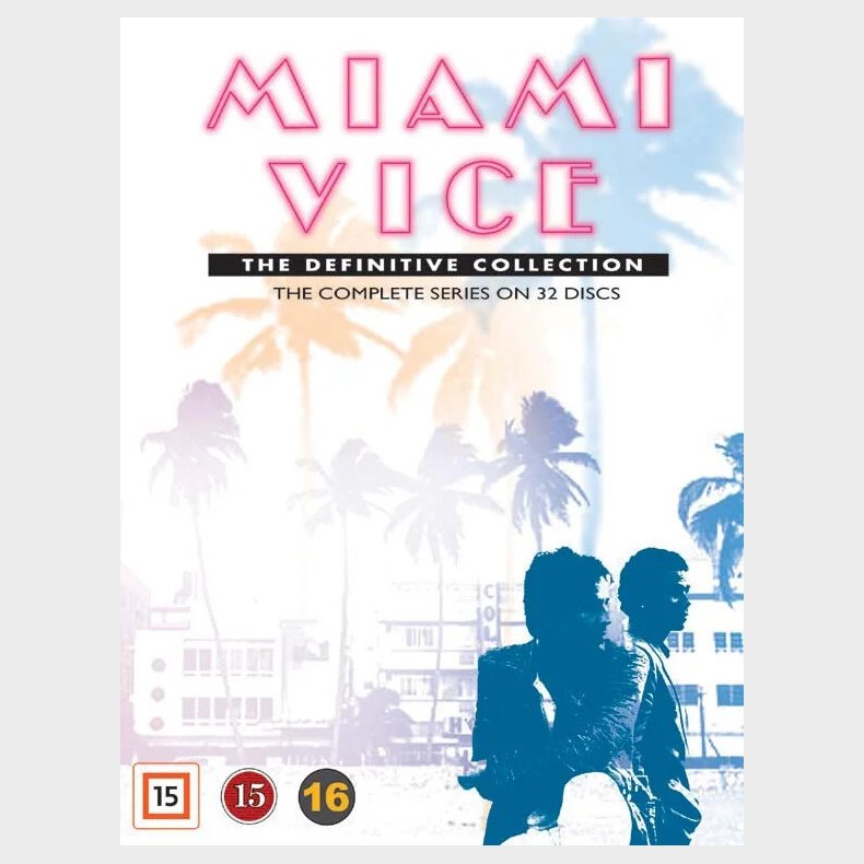 Miami Vice - Den Komplette Serie - DVD - Tv-serie