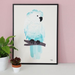 Michelle Carlslund - Plakat - 30 X 40 Cm - Grn Kakadue