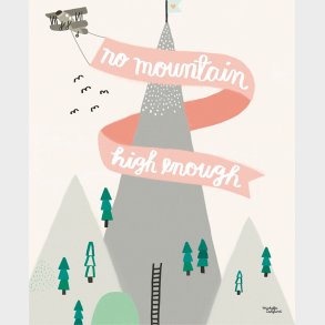 Michelle Carlslund - Plakat - 30 X 40 Cm - Hje Bjerge