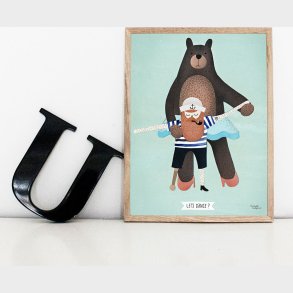 Michelle Carlslund - Plakat - 30 X 40 Cm - Skal Vi Danse