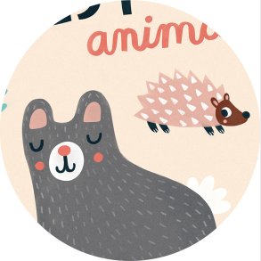 Michelle Carlslund - Plakat - 50 X 70 Cm - Forest Animals