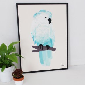 Michelle Carlslund - Plakat - 50 X 70 Cm - Grn Kakadue