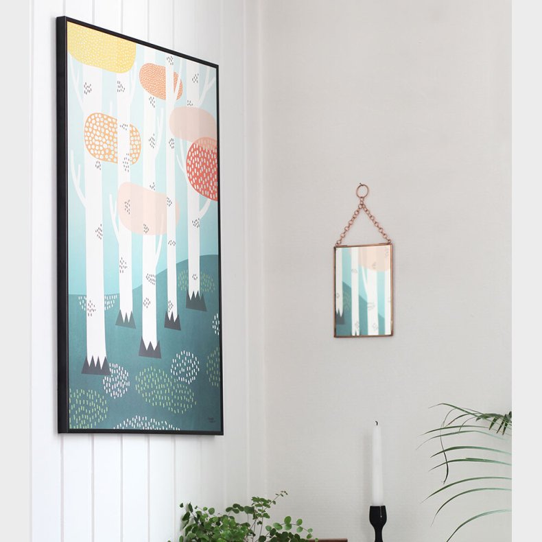 Michelle Carlslund - Plakat - 50 X 70 Cm - Skoven