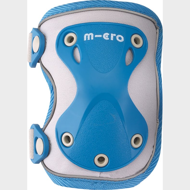 Micro - Kn- Og Albuebeskyttere - Reflective Blue S