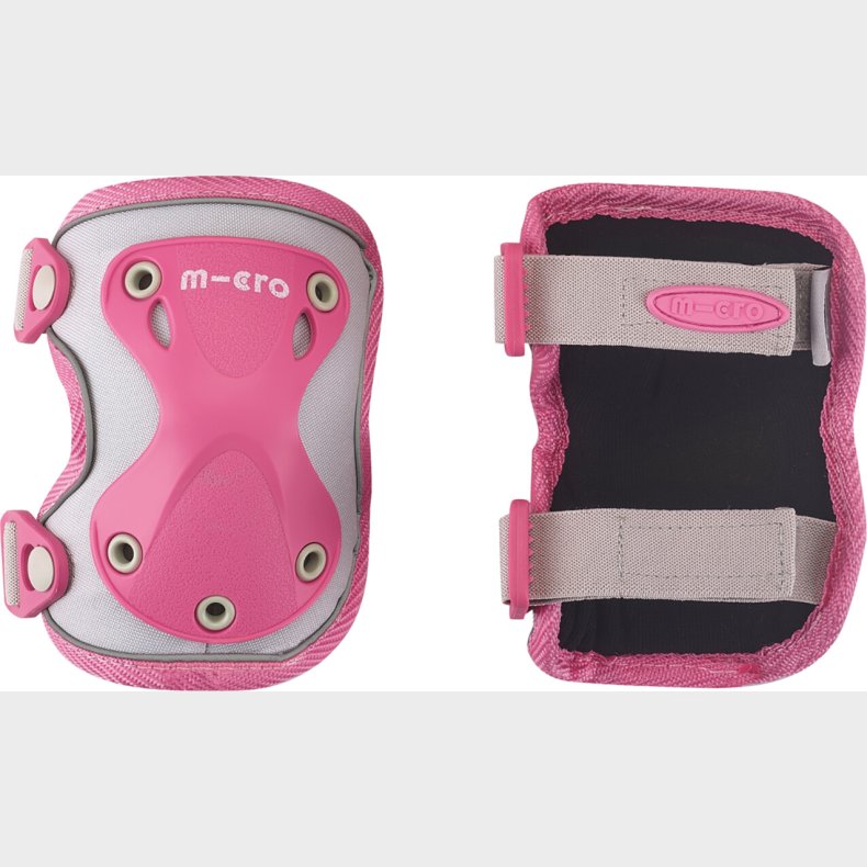 Micro - Kn- Og Albuebeskyttere - Reflective Pink M
