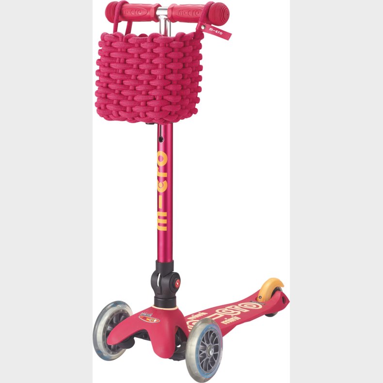 Micro - Kurv - Firkantet - Rosa