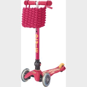 Micro - Kurv - Firkantet - Rosa