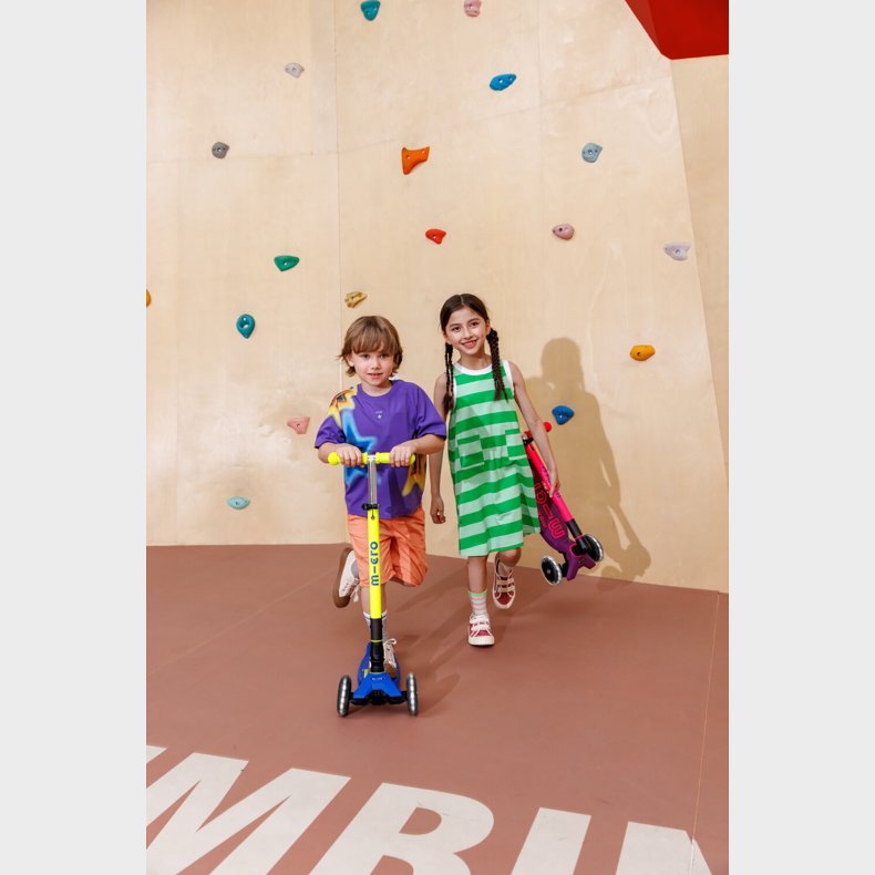 Micro - Maxi Deluxe Foldbar Led - Neon Canary Yellow