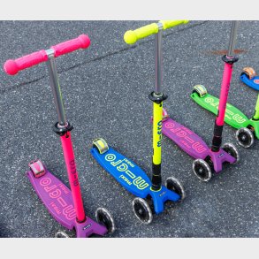 Micro - Maxi Deluxe Foldbar Led - Neon Ultra Pink