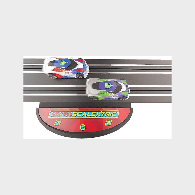 Micro Scalextric G8043 - Strmdrevet Banestykke Til Racerbane