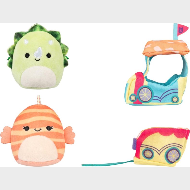 Squishmallows Bamser - Micromallows Leges�t - Ticket To Ride