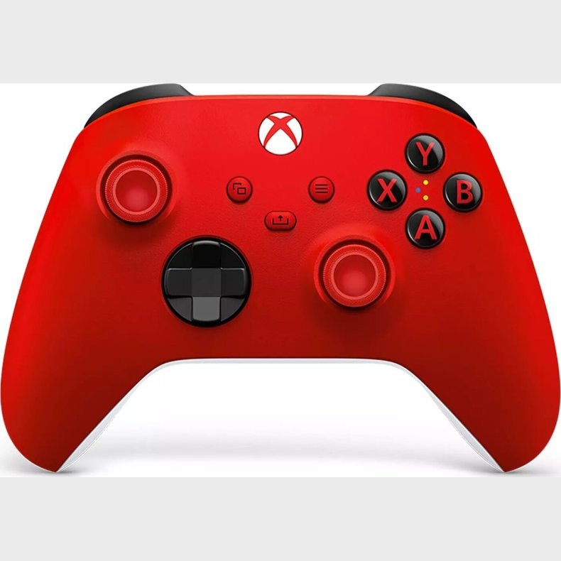 Microsoft - Xbox X Wireless Controller - Red/white