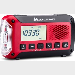 Midland - Ndradio & Powerbank Er250bt Med Bluetooth