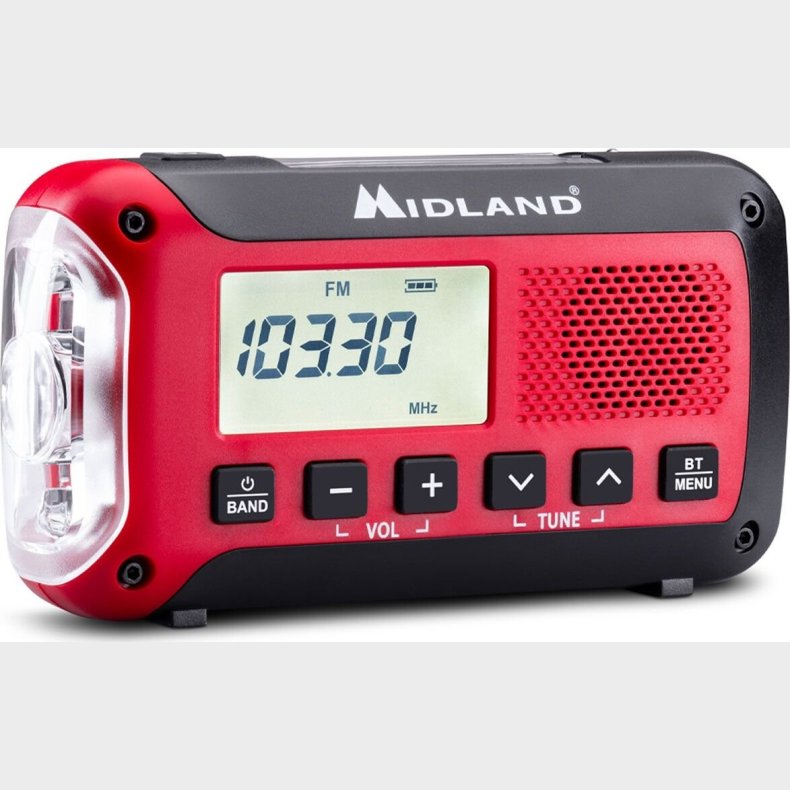 Midland - Ndradio & Powerbank Er250bt Med Bluetooth