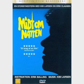 Midt Om Natten - DVD - Film